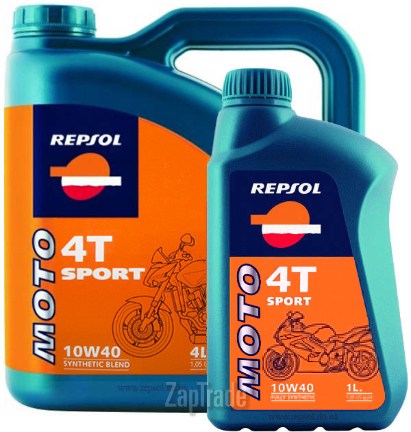 Repsol MOTO SPORT 4T 10W40, 4 л