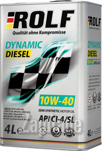 Rolf Dynamic Diesel 10W-40, 4 л