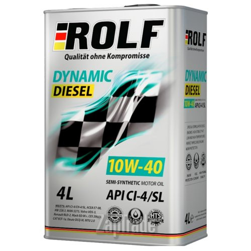 Rolf Dynamic Diesel 10W-40, 4 л