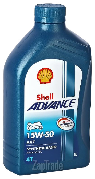 Shell Advance 4T AX7 15W-50, 1 л