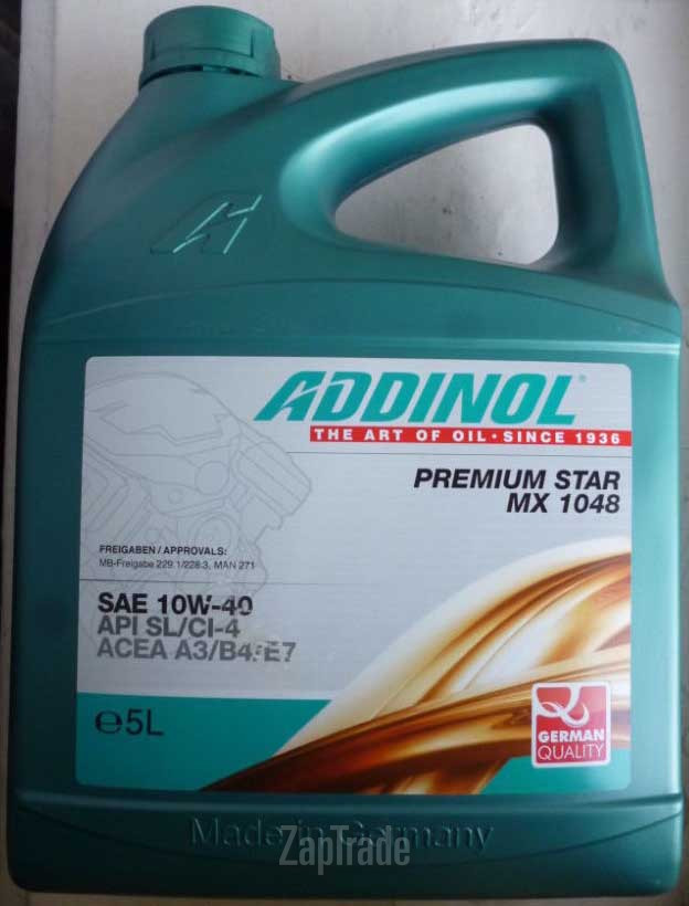 Addinol Premium Star MX 1048, 5 л