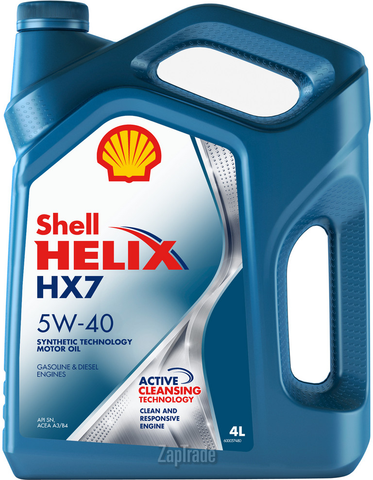 Shell Helix HX7, 4 л