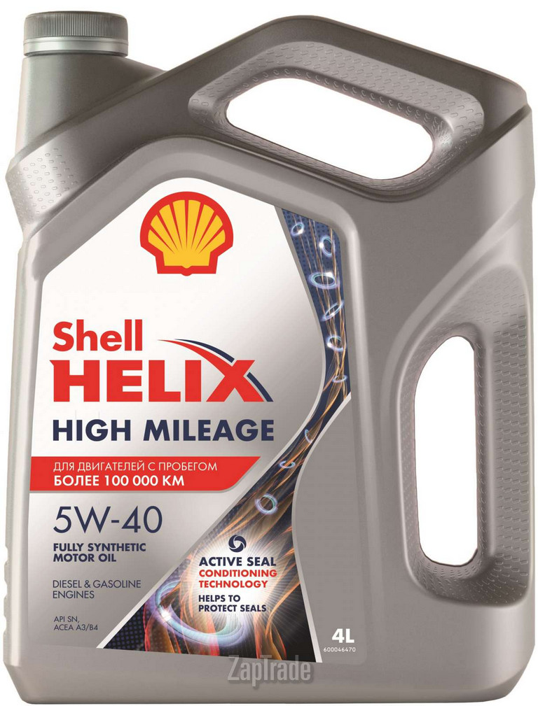 Shell Helix High Mileage, 4 л