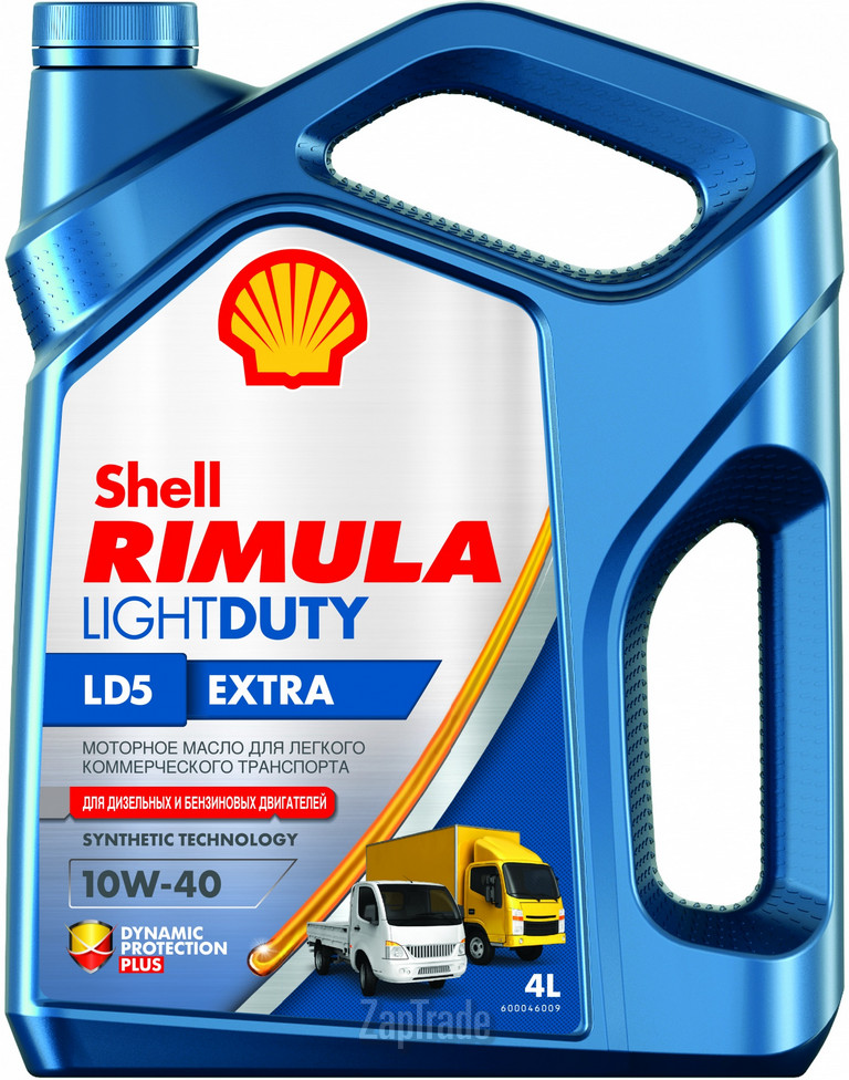 Shell Rimula LD5 Extra, 4 л