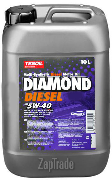 Teboil Diamond Diesel, 10 л