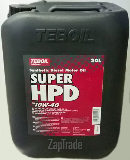 Teboil Super HPD, 20 л