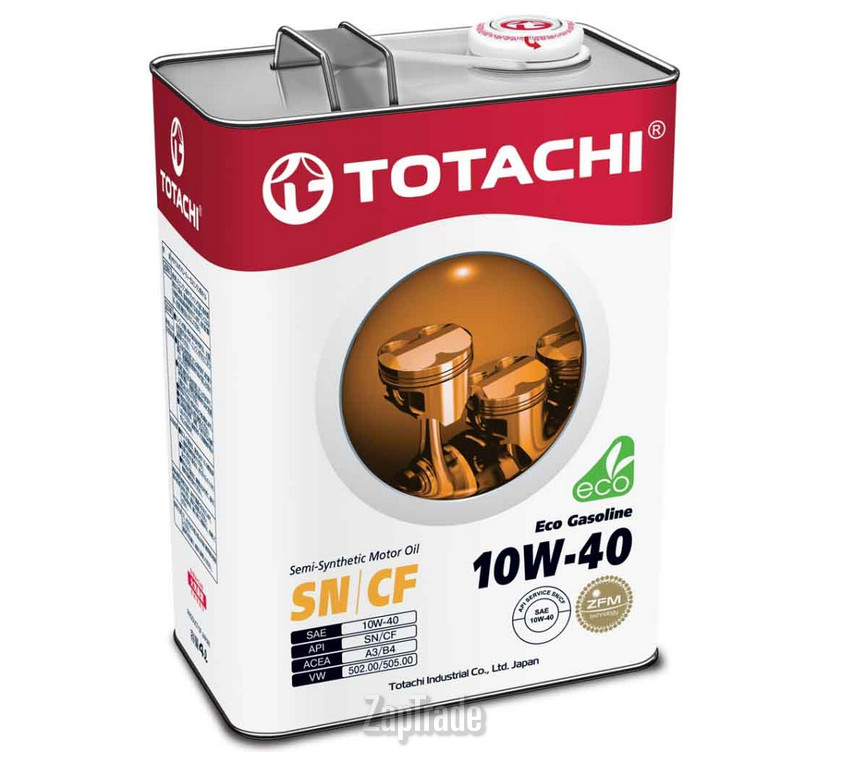 Totachi Eco Gasoline Semi-Synthetic SN/CF, 4 л