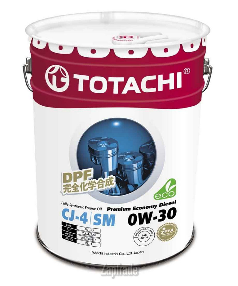 Totachi Premium Economy Diesel Fully Synthetic CJ-4/SM, 20 л