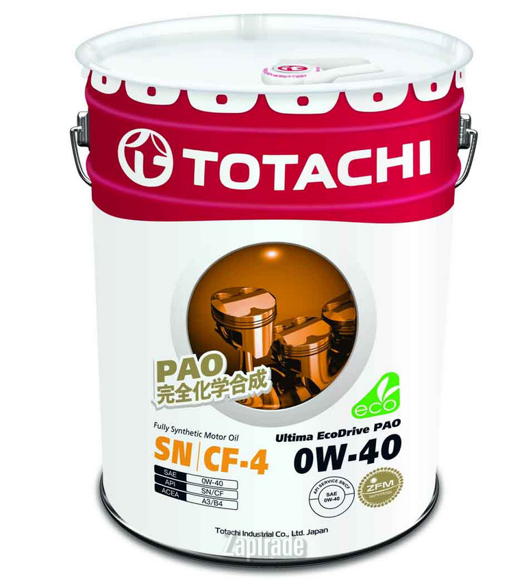 Totachi Ultima Ecodrive PAO, 20 л