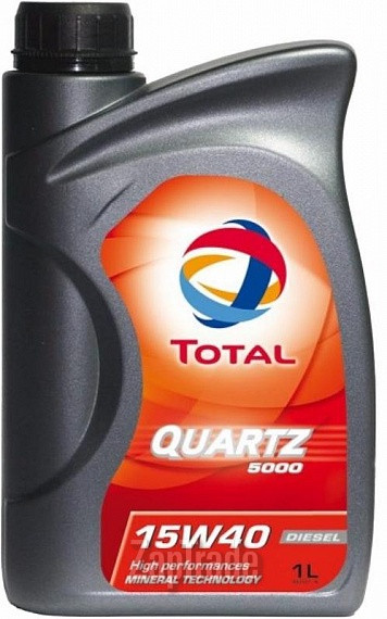 Total Quartz 5000 Diesel, 1 л