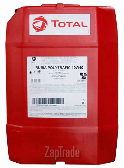 Total RUBIA POLYTRAFIC, 20 л