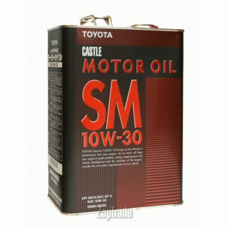 Toyota MOTOR OIL SM, 4 л