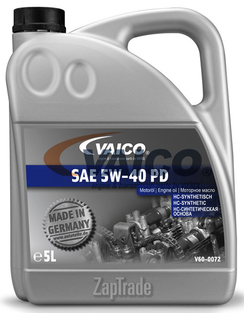 Vaico 5 W-40 PD, 5 л