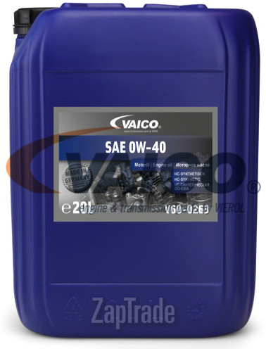 Vaico SAE 0W-40, 20 л