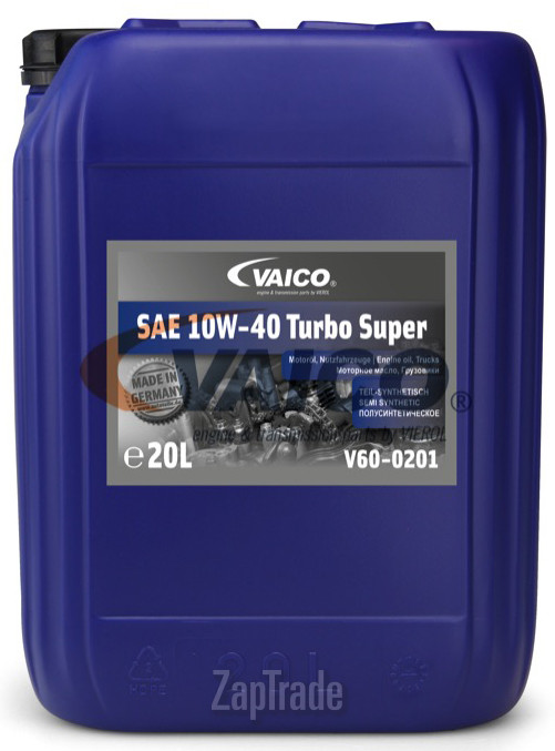 Vaico SAE 10W-40 Turbo Super, 20 л