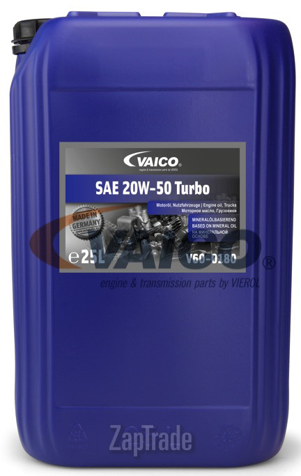 Vaico SAE 20W-50 - CI-4, 25 л