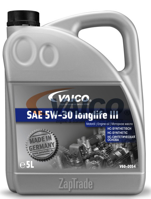 Vaico SAE 5W-30 longlife III, 5 л