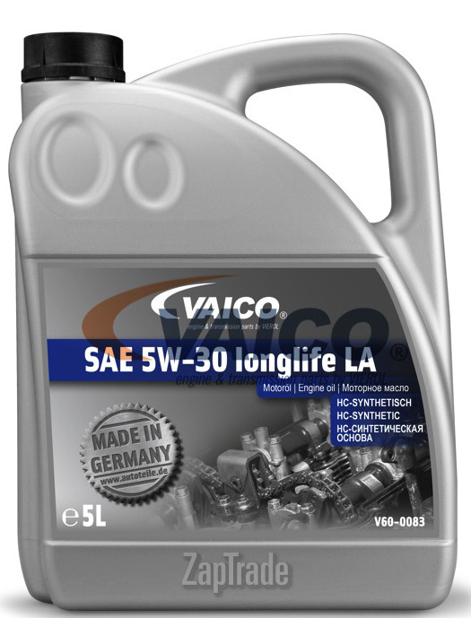 Vaico SAE 5W-30 longlife LA, 5 л