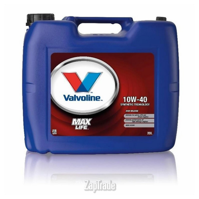 Valvoline MAXLIFE SAE 10W-40, 20 л, 20 л