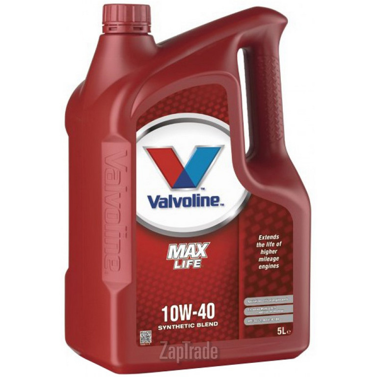 Valvoline MAXLIFE SAE 10W-40, 5л, 5 л