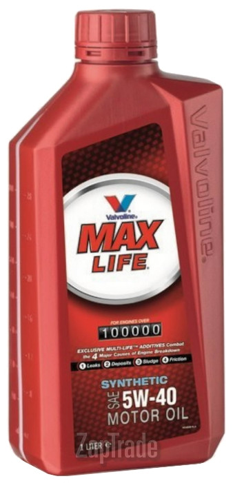 Valvoline MAXLIFE SAE 5W-40, 1л, 1 л