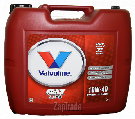 Valvoline Maxlife, 20 л