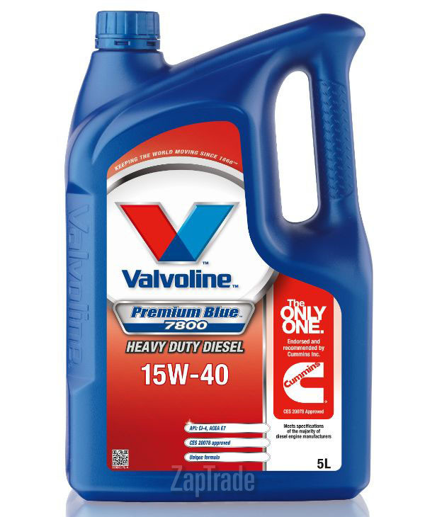 Valvoline Premium Blue 7800, 5 л