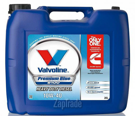 Valvoline Premium Blue 8100, 20 л