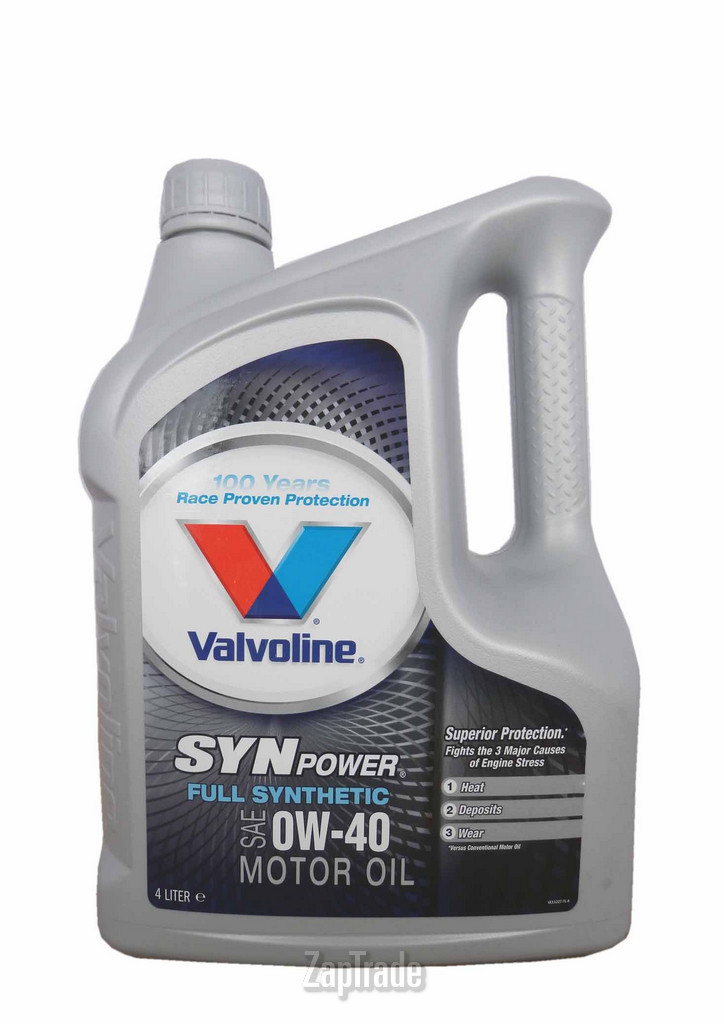 Valvoline SYNPOWER SAE 0W-40, 4л, 4 л