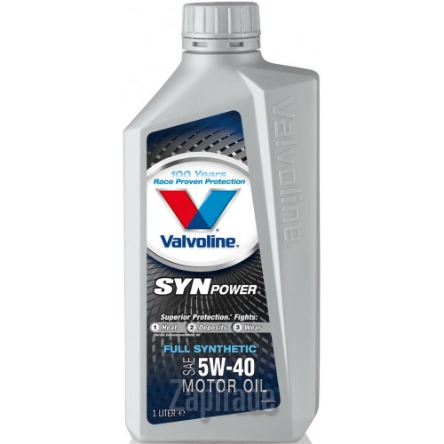 Valvoline SYNPOWER SAE 5W-40, 1л, 1 л