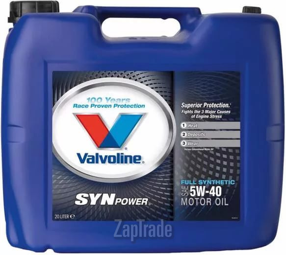 Valvoline SYNPOWER SAE 5W-40, 20л, 20 л