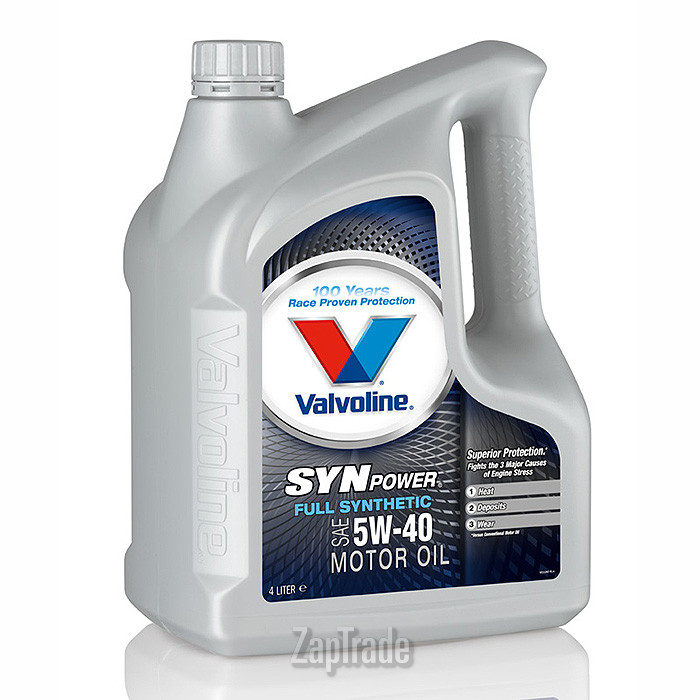 Valvoline SYNPOWER SAE 5W-40, 4л, 4 л