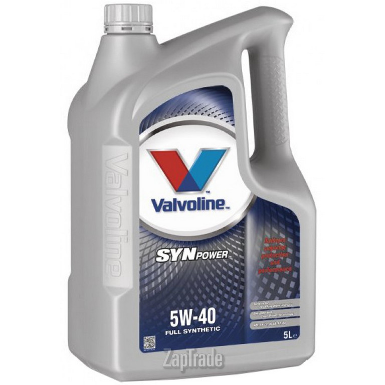 Valvoline SYNPOWER SAE 5W-40, 5л, 5 л