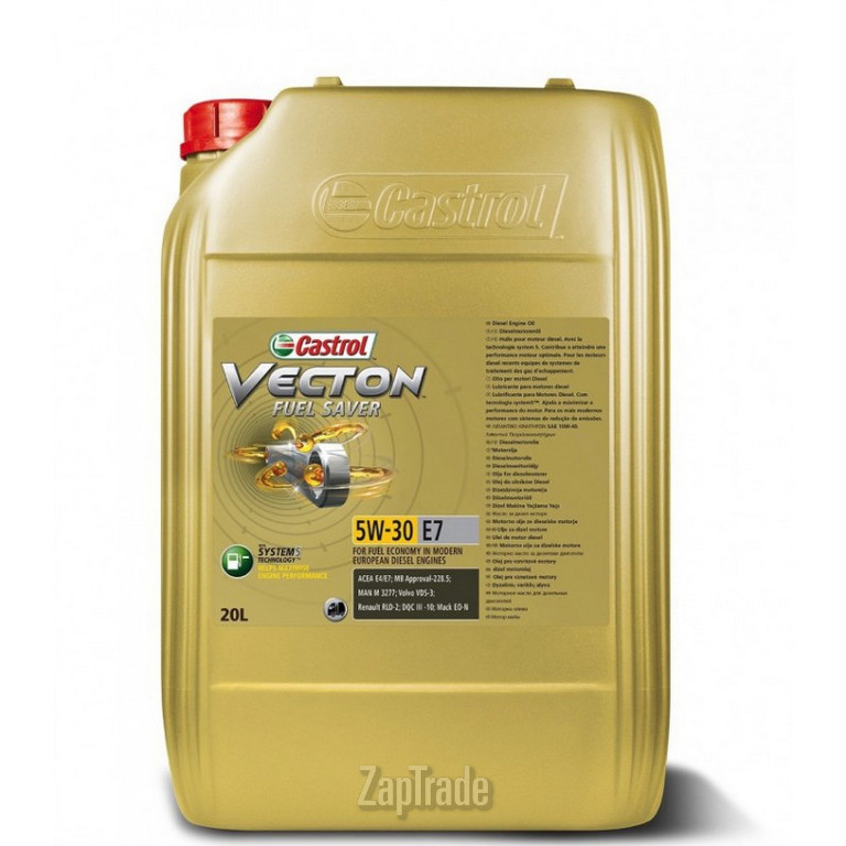 Castrol Vecton Fuel Saver 5W-30 E7, 20 л