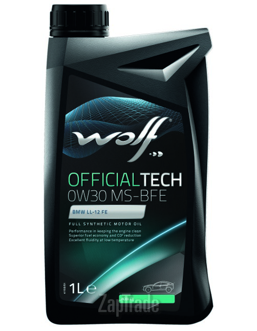 Wolf OFFICIALTECH 0W30 MS-BFE, 1 л