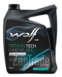 Wolf OFFICIALTECH 0W30 MS-BFE, 5 л