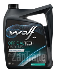 Wolf OFFICIALTECH 0W30 MS-FFE, 5 л