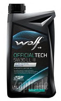 Wolf OFFICIALTECH 5W30 LL III, 1 л