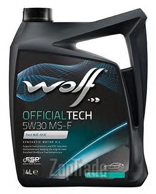 Wolf OFFICIALTECH 5W30 MS-F, 4 л