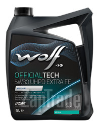 Wolf OFFICIALTECH 5W30 UHPD EXTRA FE, 5 л