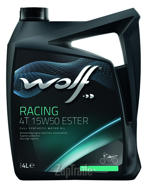 Wolf RACING 4T 15W50 ESTER, 4 л