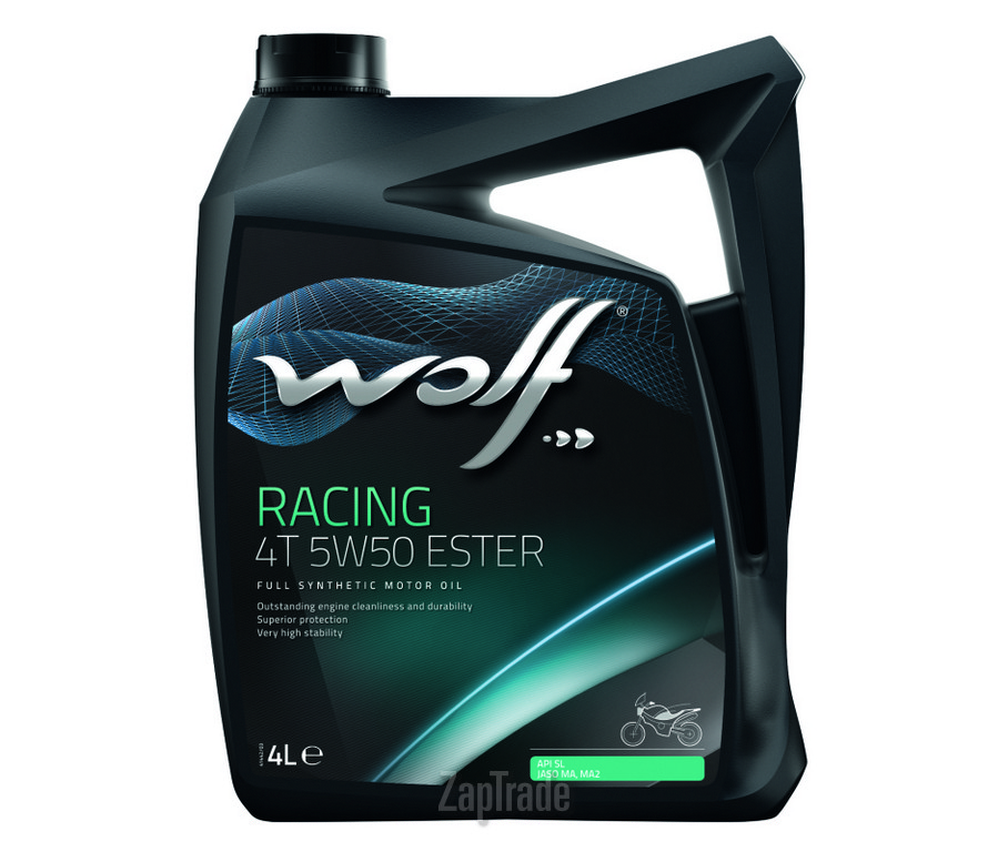 Wolf RACING 4T 5W50 ESTER, 4 л