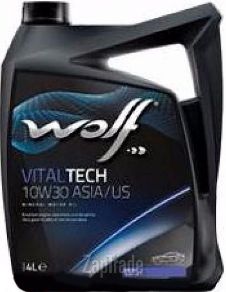 Wolf VITALTECH 10W30 ASIA/US, 4 л