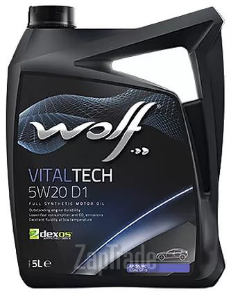 Wolf VITALTECH 5W20 D1, 5 л