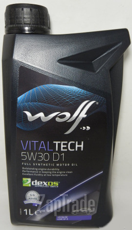 Wolf VITALTECH 5W30 D1, 1 л