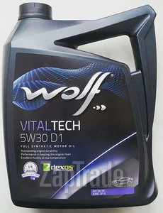 Wolf VITALTECH 5W30 D1, 4 л