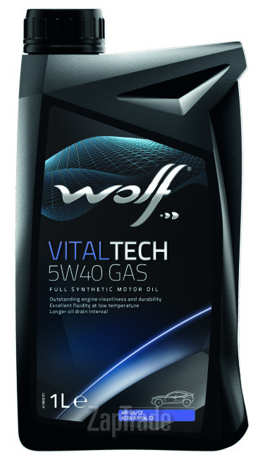 Wolf VITALTECH 5W40 GAS, 1 л