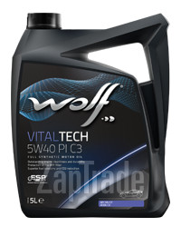 Wolf VITALTECH 5W40 PI C3, 5 л