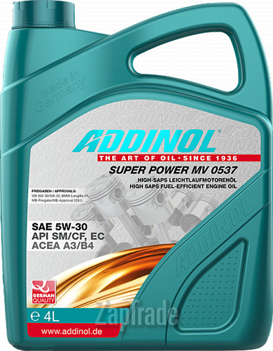 Addinol Super Power MV 0537, 4 л