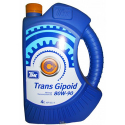 Тнк Трансмиссионное масло Trans Gipoid 80W90 4л, 4 л